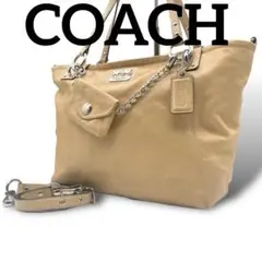 COACH コーチ 2wayショルダーバッグ レザー