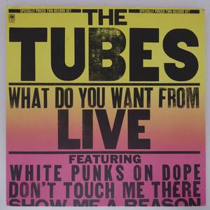 良盤屋◆LP◆【米A&M 輸入盤】ザ・チューブス☆The Tubes/What Do You Want From Live/1978☆2枚組◆Glam, New Wave, Parody, Punk◆P-4907