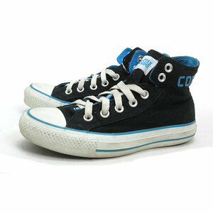 y■【23cm】コンバース/CONVERSE ALLSTAR HIキャンパススニーカー■黒LADIES/59【中古】■