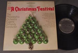 ●米LP ORMANDY&PHILADELPHIA ORCH./CHRISTMAS FESTIVAL●
