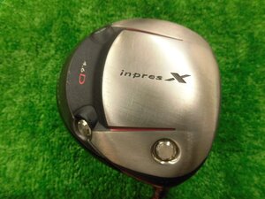 中古品 inpres X 4.6D 11度 フジクラシャフト Motore Speeder VC5.0 フレックス S シャフト