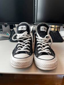  【激レア！！】 日本未発売 Converse コンバース チャックテイラー CT70 STUSSY ステューシー BLACK ブラック HI CUT A01765C 27.5cm