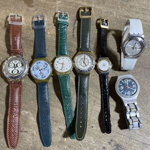 SWATCH 腕時計 不動品 7個まとめ　ジャンク