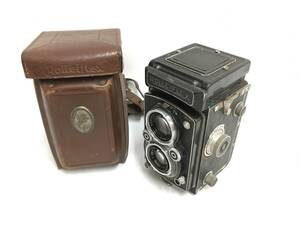 ★ ROLLEIFLEX Heidosmat 1:2.8/75 Tessar 1:3.5 f=75mm ★ 二眼レフカメラ 革ケース ローライフレックス