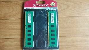 Transcend JM1600KLM-8GK DDR3-1600 4GB 2枚組 8GB