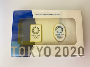 【新品】東京 オリンピック ２０２０★オリンピックエンブレム ピンバッジ ★ゴールド