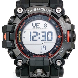 G-SHOCK ジーショック 【ITZNUYORPFDW】 GW-9500MEC-1 マッドマン 電波ソーラー トリプルセンサー エマージェンシーカラー 2024年8月発売