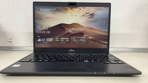 中古ノートパソコン★Windows10★Fujitsu Core i5-7200U/@2.70GHz/8GB/M.2 128GB/13インチ以上★