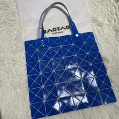 【極美品】 BAO BAO ISSEY MIYAKE トート ハンドバッグ  青