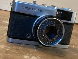 TT-2734■送料込■ OLYMPUS オリンパス TRIP 35 D.Zuiko 1:2.8 f=40ｍｍ フィルムカメラ 404g●シャッターのみ確認●ジャンク扱い/くGOら