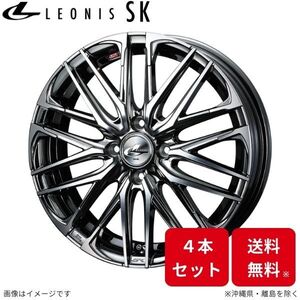 ウェッズ ホイール レオニスSK ソリオ MA27S/MA37S/MA47S スズキ 16インチ 4H 4本セット 0039054 WEDS