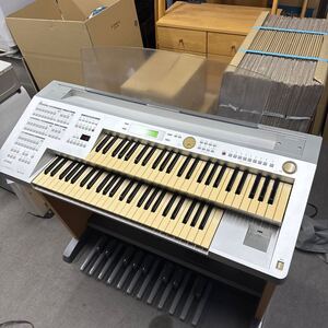 UTN752 YAMAHA ヤマハ Electone エレクトーン STAGEA ステージア ELB-01 2007年製 椅子付 簡易動作確認済み 