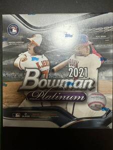 【未開封】2021 Bowman Platinum box (サインカード2枚入り)