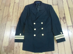 G-9 ミリタリー サバゲー コンバット 米軍放出品 実物 US NAVY ドレス ジャケット コート コスプレ 制服 黒 43サイズ