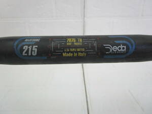 W.24A12 CI ☆ Deda　デダ　ANATOMIC 215　ドロップハンドル　ブラック　USED ☆