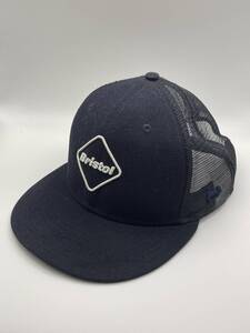 FCRB NEW ERA MESH CAP NAVY 紺 メッシュキャップ NIKE f.c.r.b