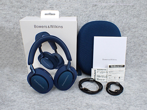 【中古 美品】Bowers & Wilkins Px7 S2e オーシャン・ブルー Bluetooth ノイズキャンセリング ワイヤレス ヘッドホン 本体(PKA471-1)