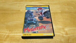 ★MD「メガトラックス(MEGATRAX/Quad Challenge)」箱・取説・ハガキ・保証書付き/namcot/メガドライブ/MEGA DRIVE/RCE/レトロゲーム/ATV★