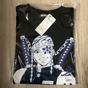 鬼滅の刃☆Tシャツ☆Sサイズ☆レア☆希少☆宇髄天元☆黒色☆バンダイ　定価3500円税別