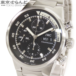 101720592 IWC International Watch Company アクアタイマー クロノグラフ IW371908 ブラック SS 腕時計 メンズ 自動巻 仕上済