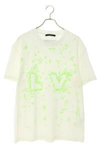 ルイヴィトン LOUISVUITTON 22AW RM222M NPL HNY14X サイズ:L LVスプレッドエンブロイダリーTシャツ 中古 SS13