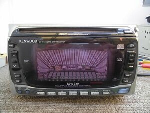 ☆ 【ジャンク品】ケンウッド KENWOOD デュアルサイズレシーバー DPX-440 CD/チューナー/カセット 240710　☆