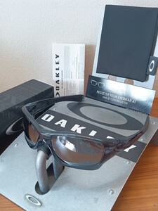 【未使用♪偏光♪】クリスタルブラック/ジャパンフィット/ピットブル/オークリー/oakley/PITBULL 検サングラス釣りラン自転車 