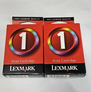 ☆未開封　未使用 LEXMARK 18C0781A　 純正インクカートリッジ　2個セット☆