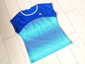 231023　Lecoqsportif　ルコック　ゲーム　シャツ　ドライ　DRY　L