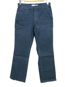 未使用品 ノンネイティブ nonnative DWELLER CHINO TROUSERS 01 COTTON CHINO CLOTH OVERDYED チノ トラウザー パンツ 1 ネイビー 紺