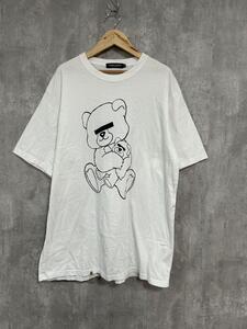 UNDERCOVER ユニセックス ベーシックTシャツ ベアー プリント 4