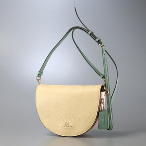 MH2130*COACH コーチ Ellen Crossbody In Colorblock エレン クロスボディ カラーブロック C2857 レザーショルダーバッグ ミニバッグ 鞄