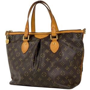 ルイ・ヴィトン Louis Vuitton パレルモ PM ハンドバッグ 2WAY 肩掛け トートバッグ モノグラム ブラウン M40145 レディース 【中古】