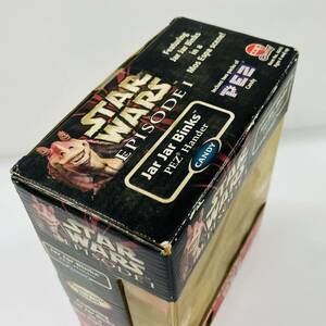 Q247-Z14-347【未開封】STAR WARS スターウォーズ エピソード1 PEZ ペッツ ハンダー コラボ ジャージャービンクス No.4645 キャンディー ②