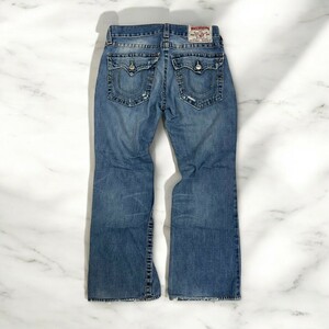 古着 USA製 TRUE RELIGION BILLY 33×33 JEANSトゥルーレリジョン ビリー ジーンズ【Vintage】