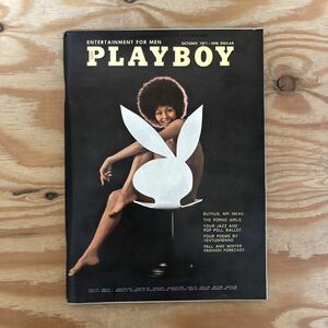 K3F1-240605 レア［PLAYBOY プレイボーイ 輸入版 USA 1971年 10月 OCTOBER］