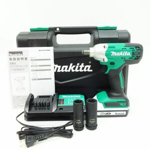 104 makita/マキタ 18V 充電式インパクトレンチ MTW001DSA バッテリー、充電器、ケースセット 電動工具 ※美品