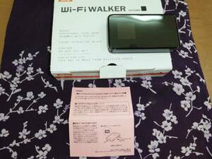 ●Wi-Fi WALKER au ルーター DATA08W 充電器・保証書なし