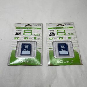 ジャンク/返品不可　SDカード　BUFFALO 8GB #j02083 j7