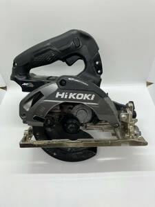 中古現状品 HiKOKI ハイコーキ 125mm コードレス丸のこ C3605DA (SK) 1円～