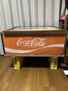 コカコーラ 水槽 アイスクーラー 昭和レトロ 当時物 ヴィンテージ レトロ Coca Cola アンティーク 脚あります