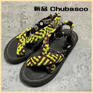 新品定価15800円 Chubasco チュバスコ QUETZA ケツァ 編み込みサンダル メキシコ伝統 ハンドメイド アウトドア サイズM7 25㎝ 玉FL2791