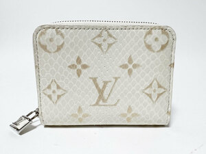 LOUIS VUITTON ルイヴィトン パイソン ジッピーコインパース ラテ ホワイト ゴールド 小銭入れ エキゾチックレザー カデナ N97726 未使用品