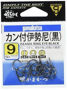 がまかつ(Gamakatsu) カン付伊勢尼(黒) 14号