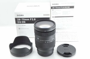 #B136 ★極上品！★SIGMA 28-70mm F2.8 DG DN Contemporary for SONY E-mount シグマ ソニー