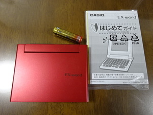 カシオ 電子辞書 エクスワード コンパクトモデル XD-C400RD レッド