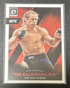 PANINI OPTIC UFC URIJAH FABER DONRUSS