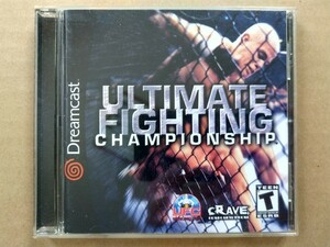 DC UFC: Ultimate Fighting Championship アルティメット・ファイティング・チャンピオンシップ 北米版 箱説あり