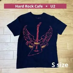 【古着 】ハードロックカフェ U2 バンドT コットン クルーネック