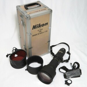 1円〜 Nikon ニコン NIKKOR ED 600mm 1:5.6 望遠レンズ 他 ケース付 動作未確認 y209-2810848【Y商品】